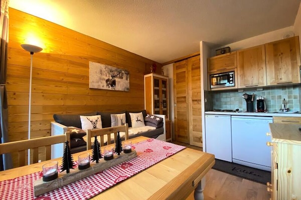 Ski-in/ski-out appartement in Montgenèvre voor 4 personen · 26 m² - thumbnail 3