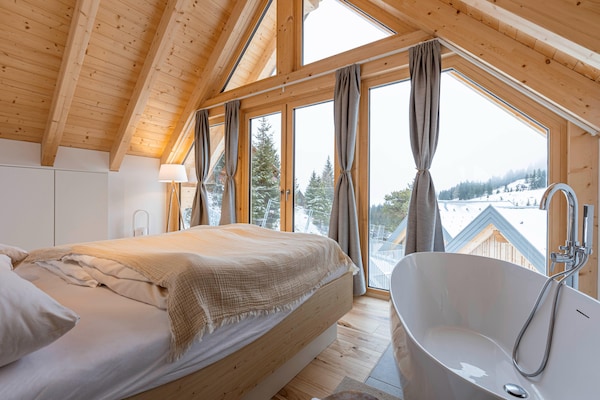 Chalet aan de golfbaan met sauna en bergzicht op 1600m hoogte - thumbnail 6