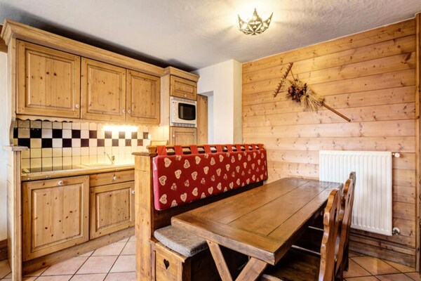Royaal 4-kamerappartement voor 8 personen nabij de Dahu-kabelbaan in Bourg-Saint-Maurice - thumbnail 5