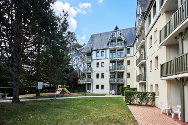 Charmant appartement op 250m van het strand van Deauville - thumbnail 5
