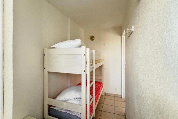 Zonnig appartement op 300 m van strand, met zwembad - thumbnail 6