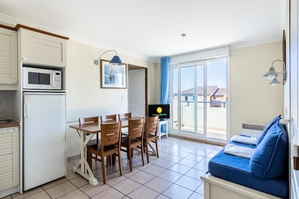 Appartement op 300m van de Atlantische Oceaan in Lacanau met zwembad - thumbnail 3