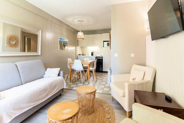 Ruim 6-persoons appartement met overdekt zwembad en tennis in Le Touquet - thumbnail 3