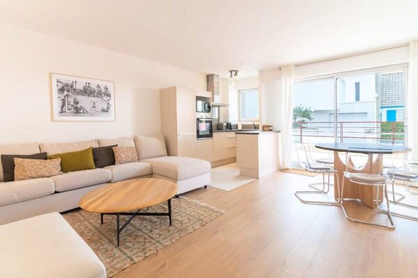Gerenoveerd appartement voor 5 met twee terrassen, vlakbij zee en centrum - thumbnail 1