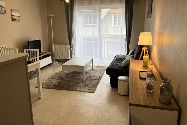 Licht appartement voor 6 personen met parkeerplaats, vlakbij centrum en strand - thumbnail 6