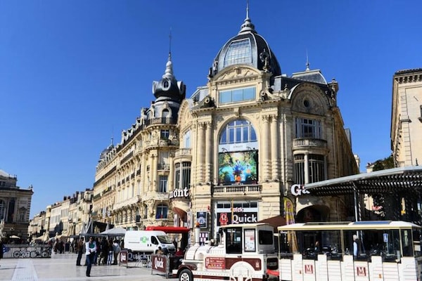 Modern 4-sterren appartement in Montpellier, vlakbij centrum en Middellandse Zee - thumbnail 5