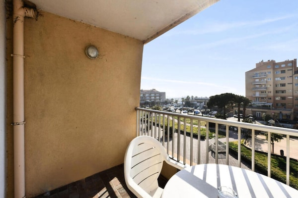 Duplex voor 6 bij het strand van Hyères met zonnig solarium - thumbnail 6