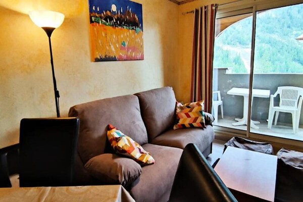 Bergappartement op 50m van de piste in Isola 2000 - thumbnail 1