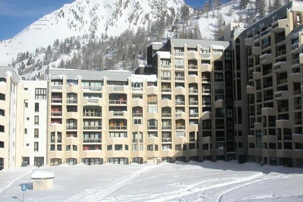 Gerenoveerd studio-appartement direct aan de piste in Isola 2000 - thumbnail 2