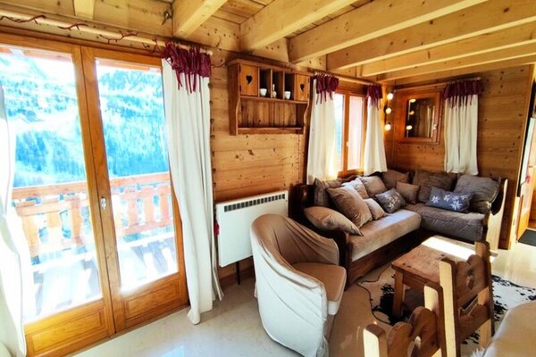 Chalet Mercantour 45: Ski-in, ski-out op 2100m in Isola 2000 - thumbnail 3