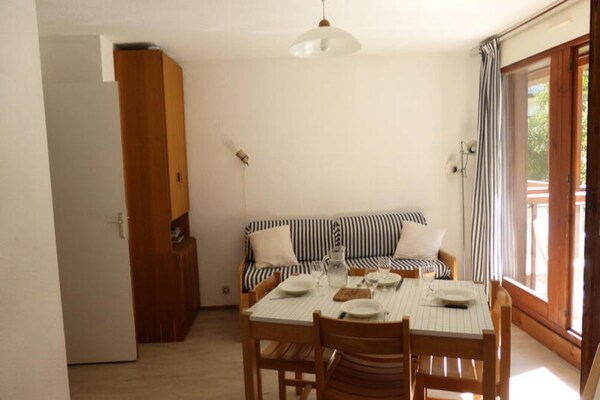 Knus appartement op 200m van de piste met bergzicht en balkon - thumbnail 5