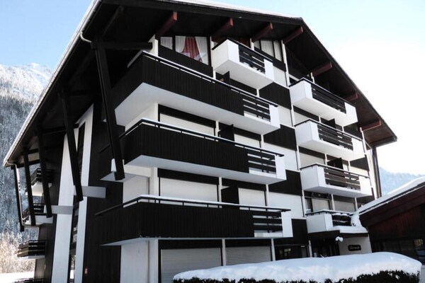 Zonnig appartement op 300m van de piste met zwembad in Les Contamines - thumbnail 6
