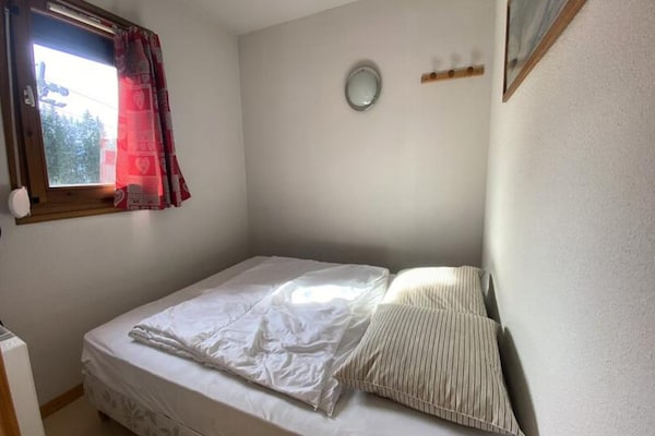 Ruim appartement 6p aan de voet van de piste in Morillon 1100 - thumbnail 6