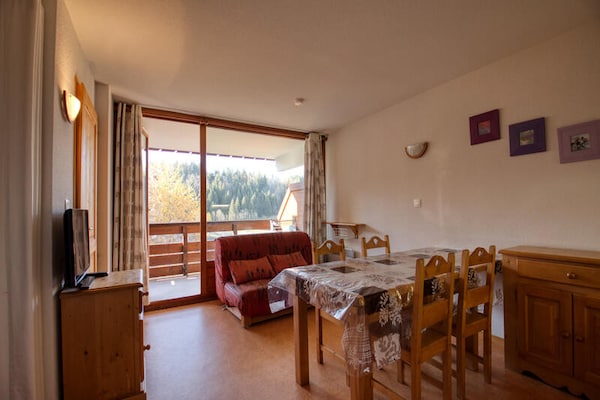 Gezellig appartement aan de piste in Morillon 1100 voor 6 personen - thumbnail 6