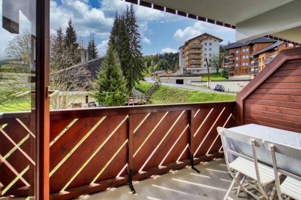Gezellig appartement aan de piste in Morillon, 6 personen, 30m² - thumbnail 5