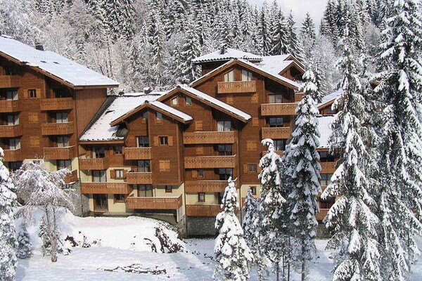 Authentiek 10-persoons appartement aan de piste in Morillon - thumbnail 1