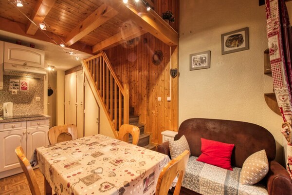 Knus duplex appartement in het hart van Morillon, vlakbij de gondel - thumbnail 6