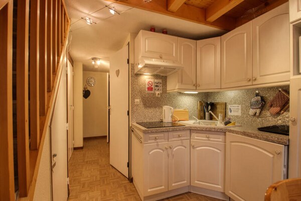 Knus duplex appartement in het hart van Morillon, vlakbij de gondel - thumbnail 3