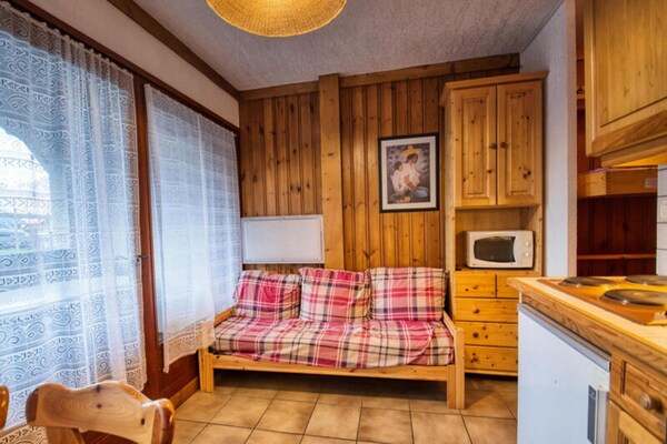 Knus appartement op de begane grond in Morillon, vlakbij de gondel - thumbnail 6