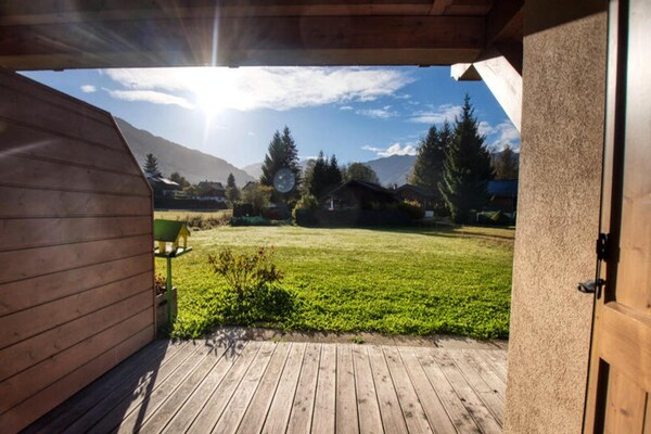 Knus appartement in Morillon, 10 minuten lopen van de gondel Grand Massif - thumbnail 2