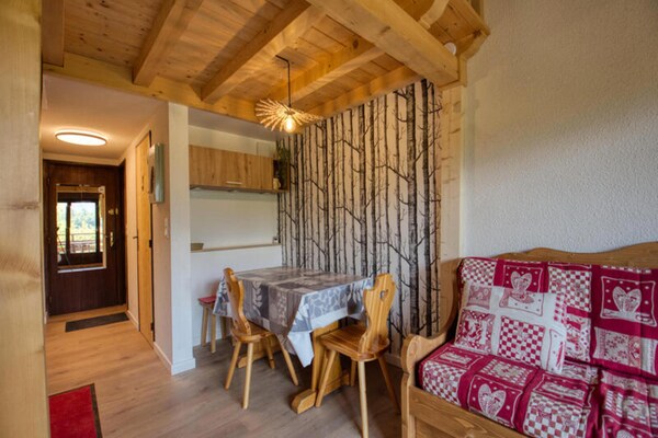 Knusse duplex voor 4 personen in Morillon, 100m van de gondel - thumbnail 2