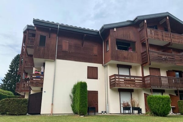 Gerenoveerd appartement Morillon, 4 pers., vlakbij skibus en Lac Bleu - thumbnail 1