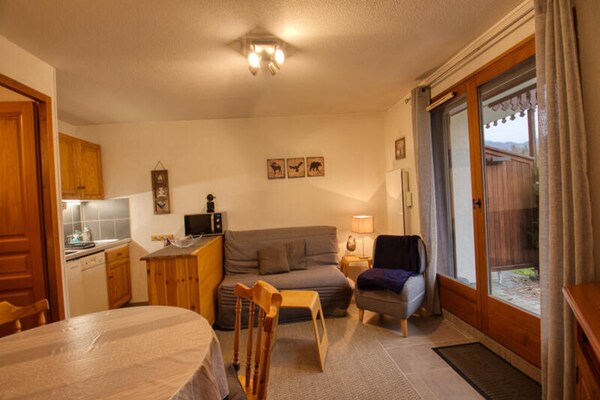 Gerenoveerd appartement Morillon, 4 pers., vlakbij skibus en Lac Bleu - thumbnail 3