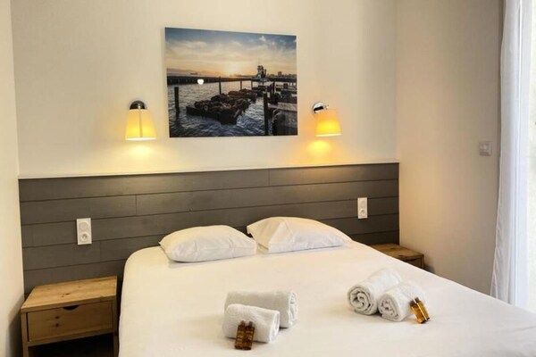 Villa Californie: Ruim appartement met spa en tuin in Notre-Dame-de-Monts - thumbnail 1