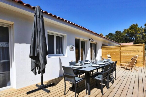 Villa Tanzanie: 10-persoons appartement in bosrijk Notre-Dame-de-Monts - thumbnail 4