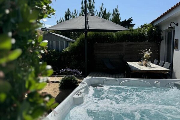 Koreaans thema-appartement met privéspa bij bos en strand in Notre-Dame-de-Monts - thumbnail 3
