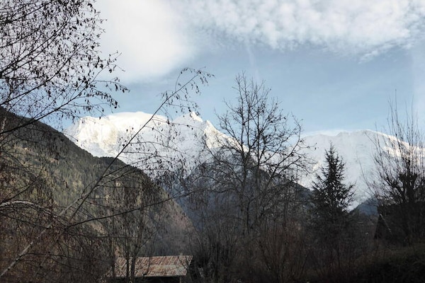 Ruim appartement in St Gervais Les Bains met uitzicht op Mont Blanc - thumbnail 3