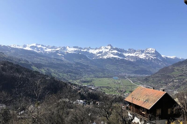 Chalet Granier: 140m² met uitzicht op de Aravis en Mont-Joly in Saint-Gervais - thumbnail 6