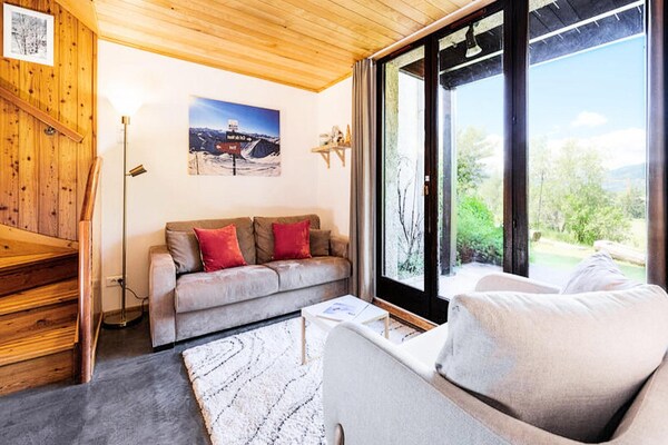 Ruim duplex appartement met bergzicht en tuin in Le Monêtier-les-Bains - thumbnail 6