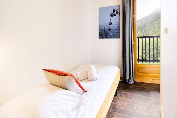 Ruim duplex appartement met bergzicht en tuin in Le Monêtier-les-Bains - thumbnail 4