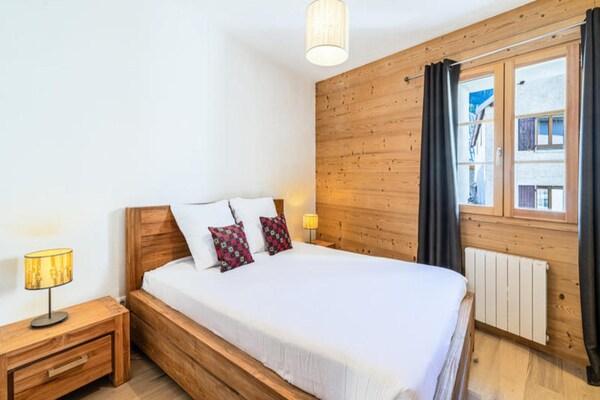Gerenoveerd 4-persoons appartement in het hart van Le Monêtier-les-Bains - thumbnail 3