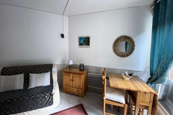 Knus studio-appartement voor 3 personen, 25m van de skibus in Barèges - thumbnail 6