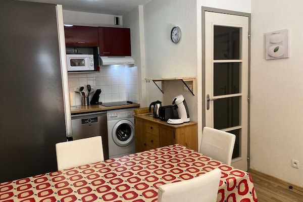 Knus appartement voor 5 in Barèges, vlakbij de skibus - thumbnail 3