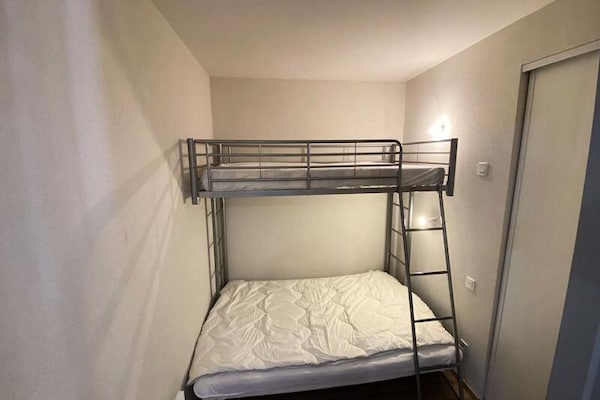 Knus appartement voor 5 in Barèges, vlakbij de skibus - thumbnail 6