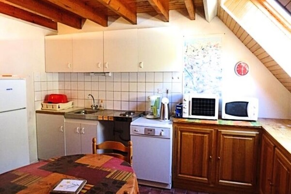 Knus appartement voor 6 personen in het hart van Barèges - thumbnail 6