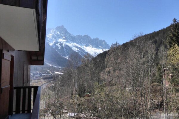 Gezellig ski-appartement bij Prarion-lift in Les Houches - thumbnail 1