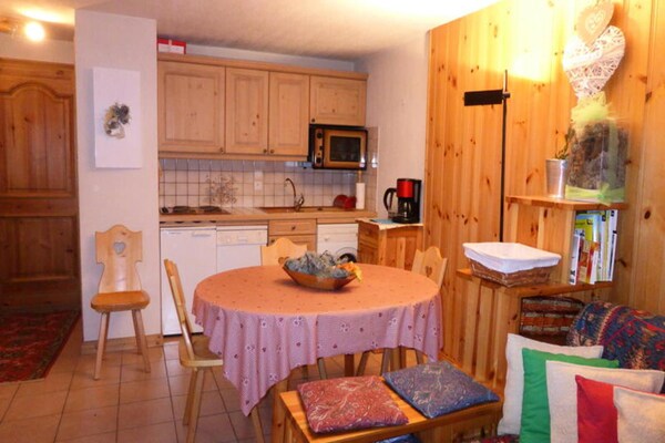 Gezellig appartement in Les Houches, dichtbij pistes en centrum - thumbnail 5