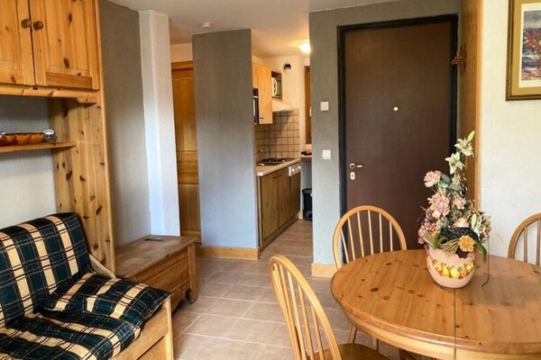 Knus appartement in Les Houches, 100m van de skilift & dichtbij het meer - thumbnail 1
