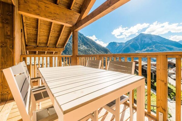 Riant 6-persoons appartement in Champagny-en-Vanoise, direct aan de gondel - thumbnail 5