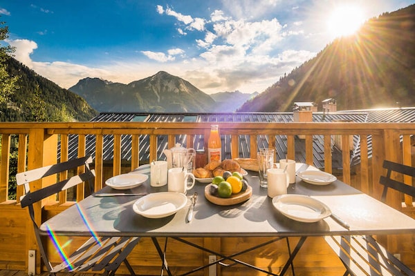 Ruim 8-persoons appartement op 20 meter van de gondellift in Champagny - thumbnail 3