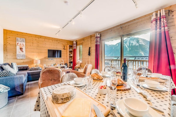 Ruim 8-persoons appartement op 20 meter van de gondellift in Champagny - thumbnail 4