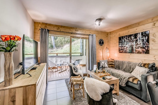 Ruim appartement op 20 meter van de gondel in Champagny-en-Vanoise - thumbnail 2
