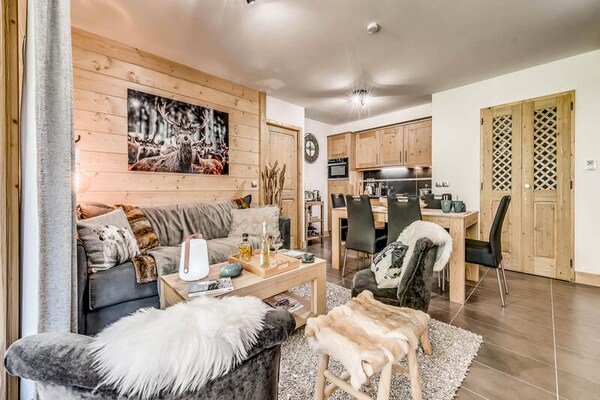 Ruim appartement op 20 meter van de gondel in Champagny-en-Vanoise - thumbnail 5