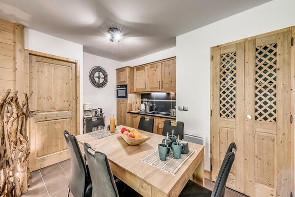 Ruim appartement op 20 meter van de gondel in Champagny-en-Vanoise - thumbnail 6