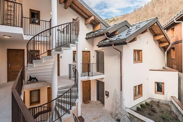 Modern 4-sterrenappartement in Champagny en Vanoise voor 6 personen - thumbnail 6
