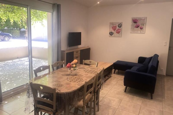 Le Ribbou: Sfeervol appartement met tuin in het hart van Isle-sur-la-Sorgue - thumbnail 6